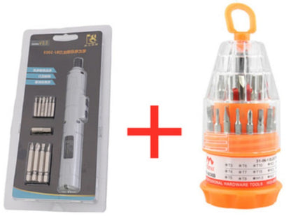 Skorter | Rechargeable 3.6V Cordless Screwdriver, with Auto & Manual Mode, Smart Electronic Security Chip & Powerful Motor, for Home & Office