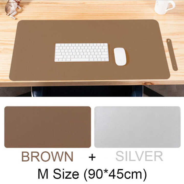 Skorter | Double-sided Large Waterproof PU Leather Desk Mat, for Office and Home
