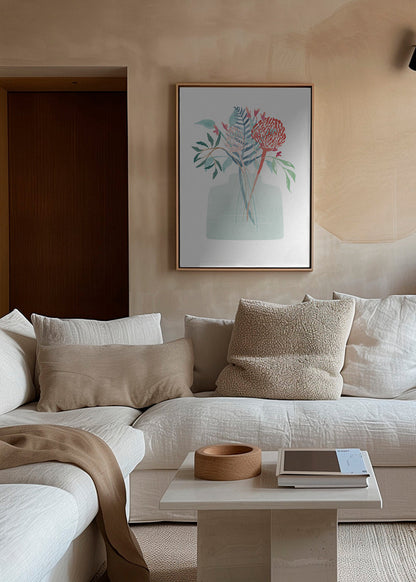 Skorter | Canvas flower bouquet no.2