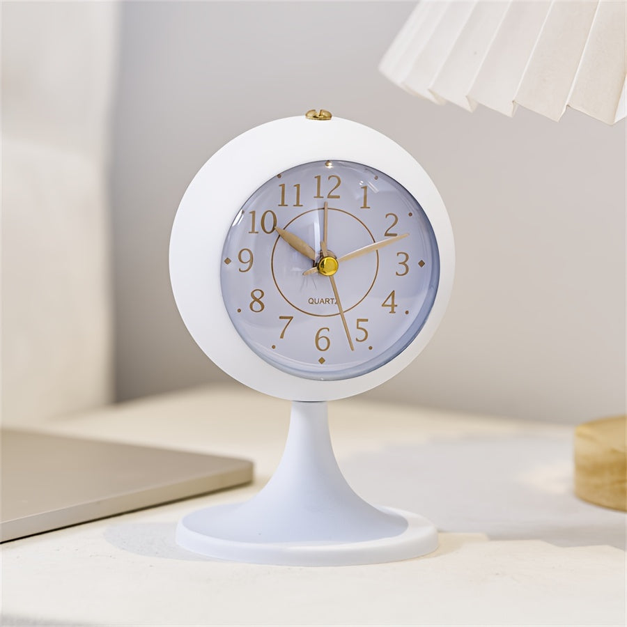 Skorter | CartoonGlow - Modern Illuminating Clock with Golden Hands