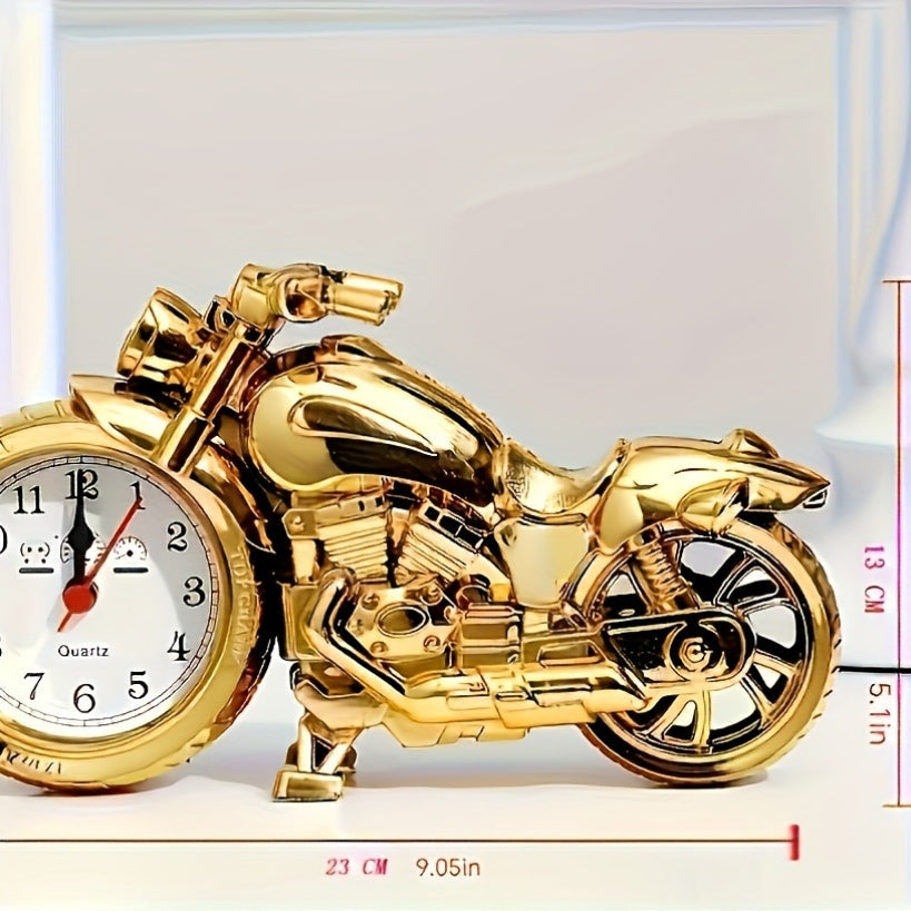 Skorter | MotoClock - Cartoon Motorcycle Alarm Clock with Swiss Quartz Movement