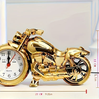 Skorter | MotoClock - Cartoon Motorcycle Alarm Clock with Swiss Quartz Movement
