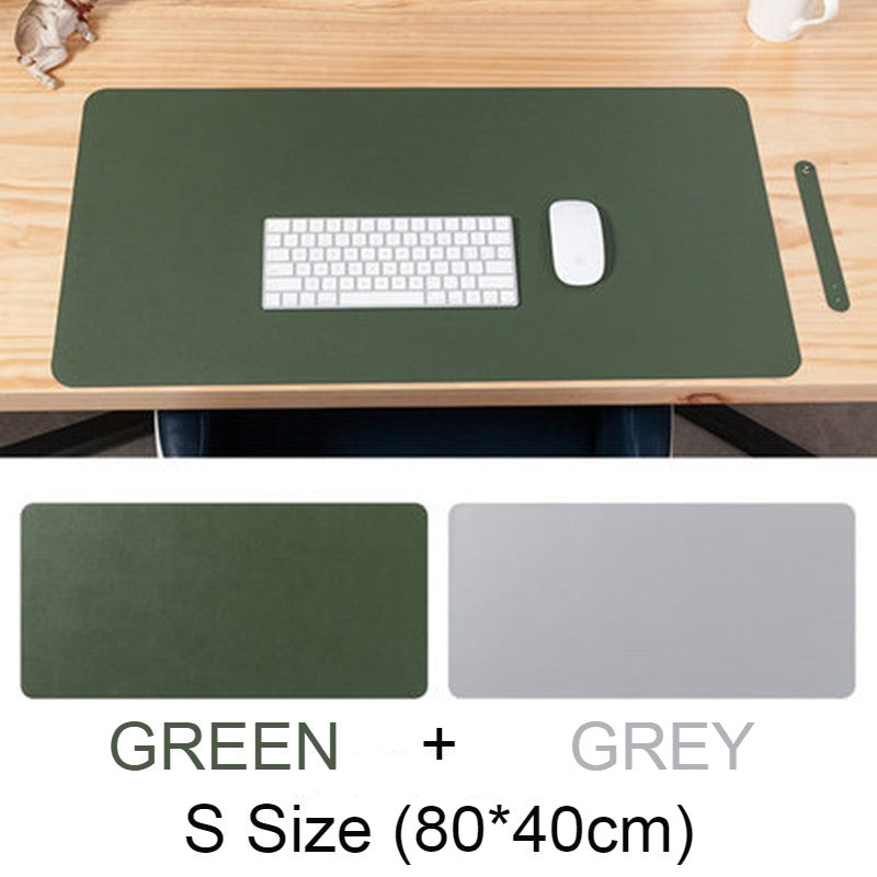 Skorter | Double-sided Large Waterproof PU Leather Desk Mat, for Office and Home
