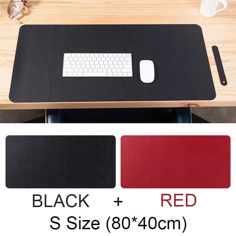 Skorter | Double-sided Large Waterproof PU Leather Desk Mat, for Office and Home