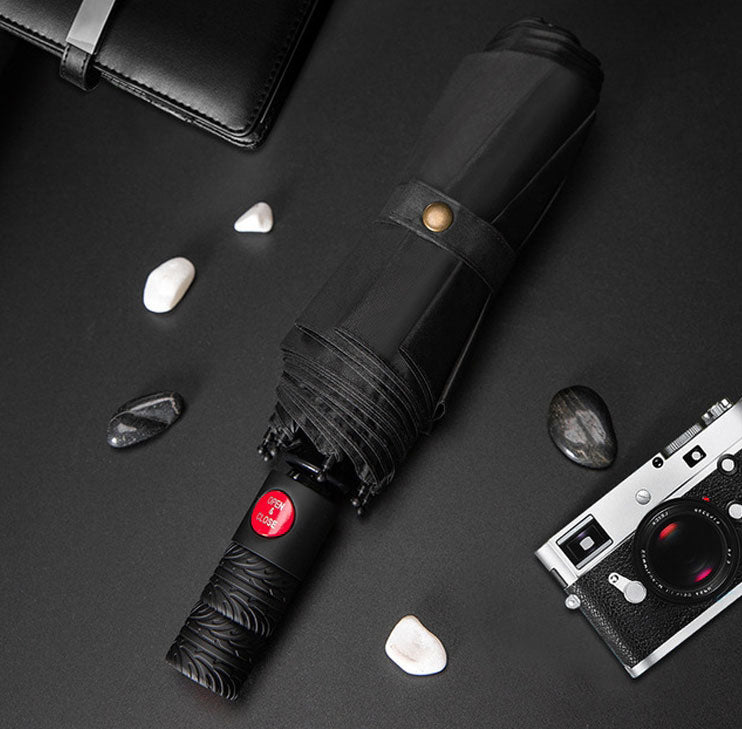 Skorter | Automatic Sun & Rain Umbrella, with Anti UV Coating, Large Canopy & Anti-slip Handle, for Travel, Commute & More