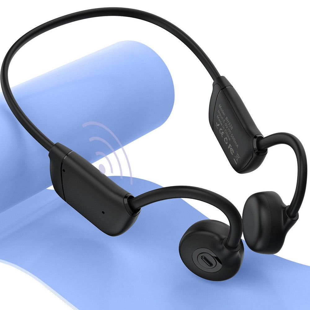 Skorter | Bone Conduction OverEar Bluetooth Earbuds, with 32G Memory and IPX6 Waterproof, for Commuting and Sports