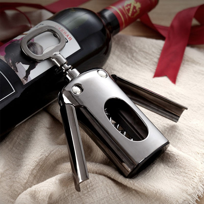 Skorter | All-in-one Stainless Steel Winged Corkscrew, for Kitchen, Restaurant, Bars