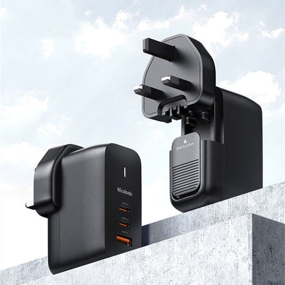 Skorter | 65W Phone Charger with 2 USB-C & 1 USB-A Ports, for Phone & Laptop