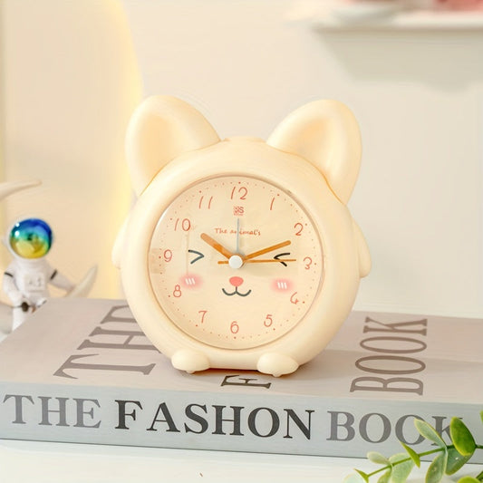 Skorter | KittyGlow - Cute Cat Cartoon Alarm Clock with Light