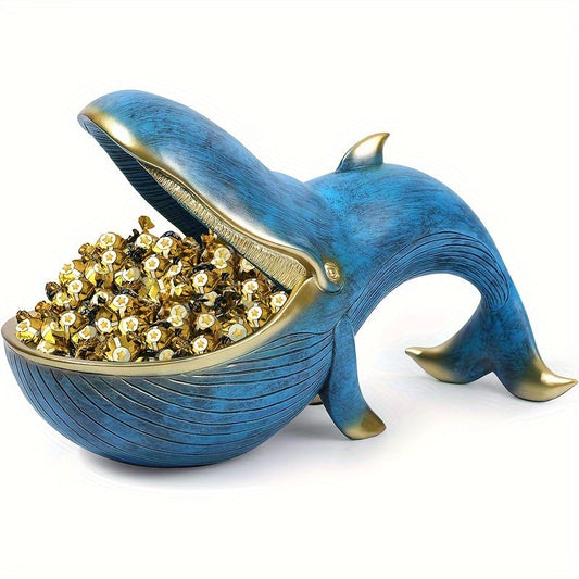 Skorter | WhaleDecor - Whale Sculpture Candy Plate & Storage Box