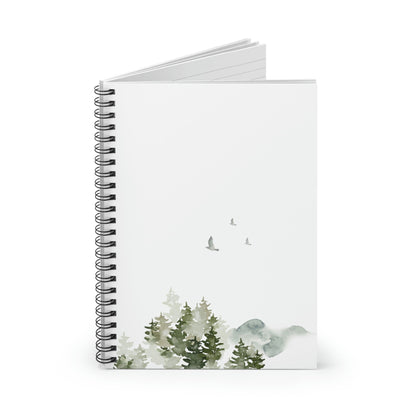 Skorter | and Nature Spiral Notebook