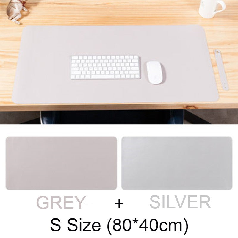 Skorter | Double-sided Large Waterproof PU Leather Desk Mat, for Office and Home