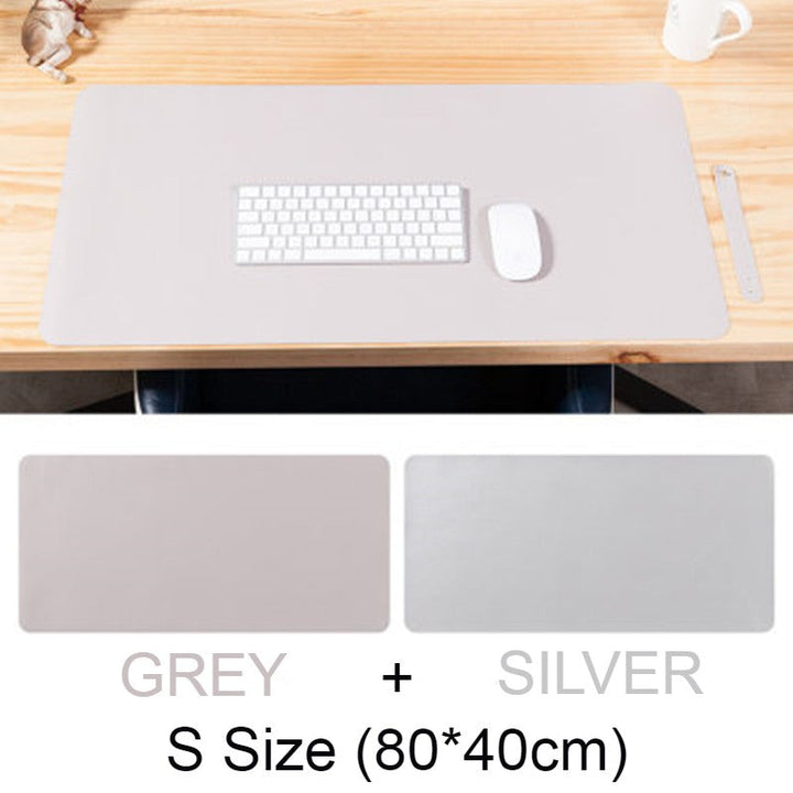 Skorter | Double-sided Large Waterproof PU Leather Desk Mat, for Office and Home