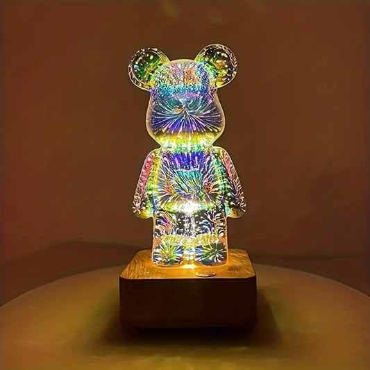 Skorter | 3D Firework Bear │ Best Colorful Decorative Lights