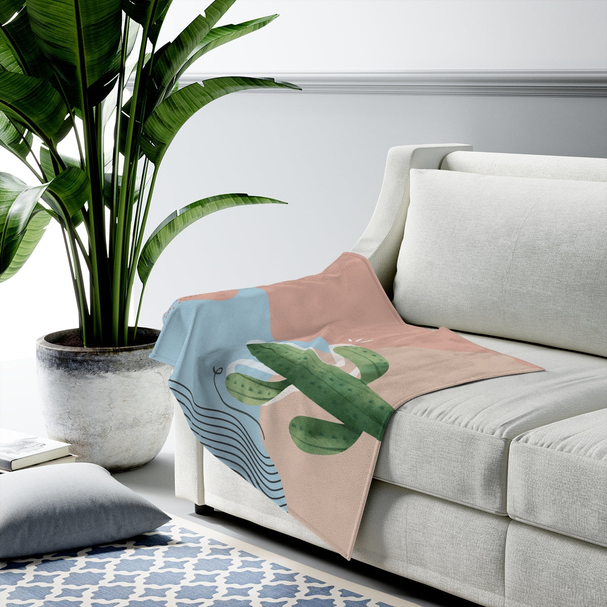 Skorter | Abstract Blanket Plush Throw