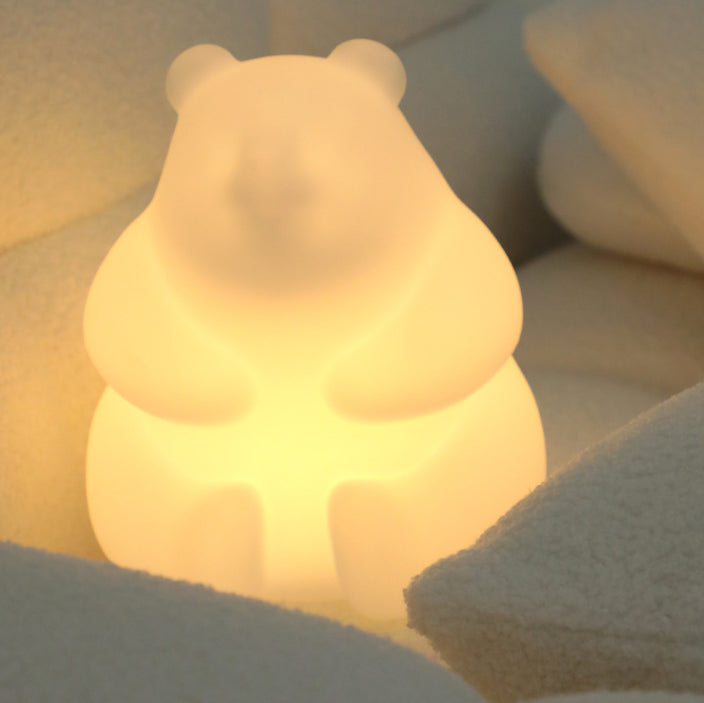 Skorter | Contemporary Creative Bear PE LED Table Lamp for the Living Room