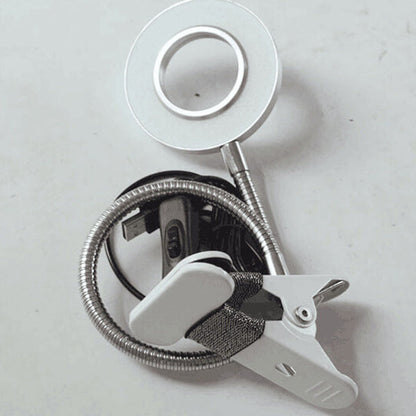 Skorter | Creative simple USB pants button LED reading clip desk lamp