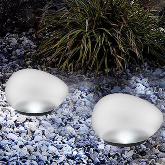 Skorter | Solar Pebble ABS sandblasted LED outdoor landscape glass light
