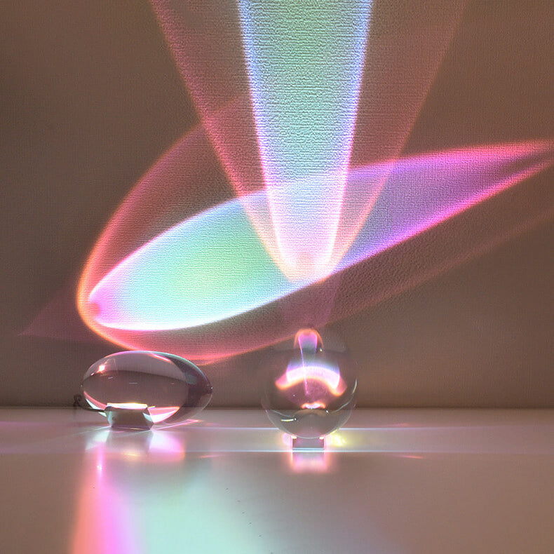 Skorter | Creative Crystal Projection Angel Eyes LED Table Lamp