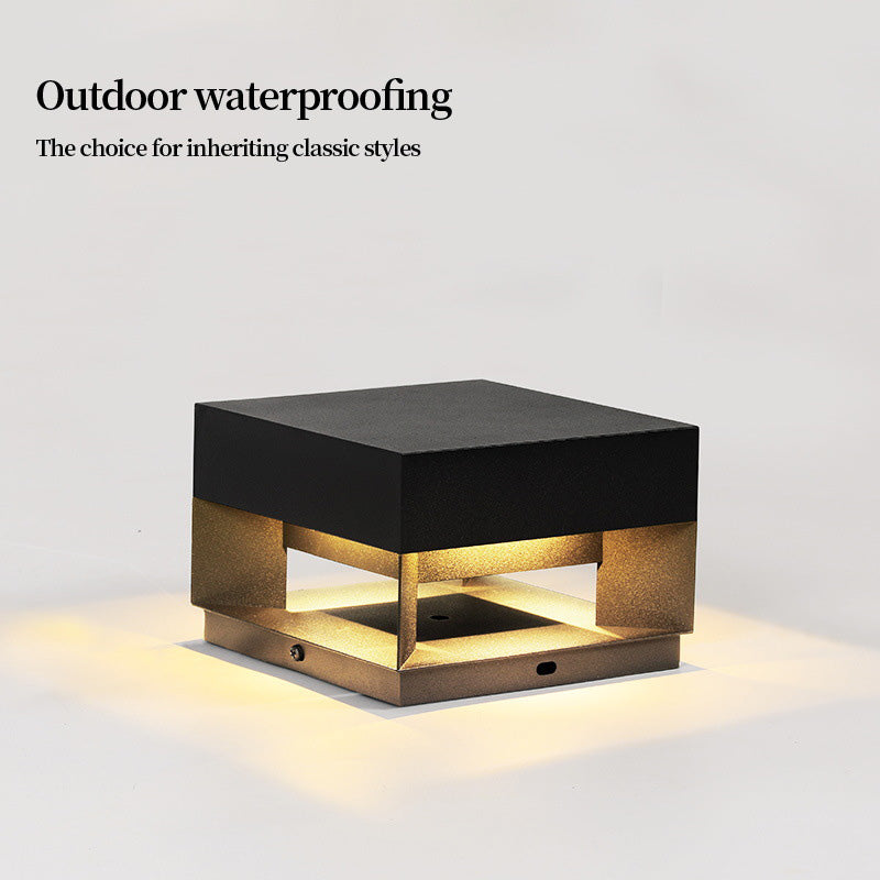 Skorter | LumaCast LED Outdoor Light | Modern Stainless Steel Lamp | Waterproof | Garden & Landscape Lighting