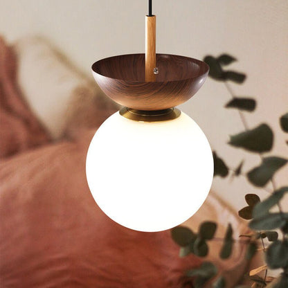 Skorter | Hikari Japanese LED Ceiling Light – Minimalist Wooden Frame Zen Lamp