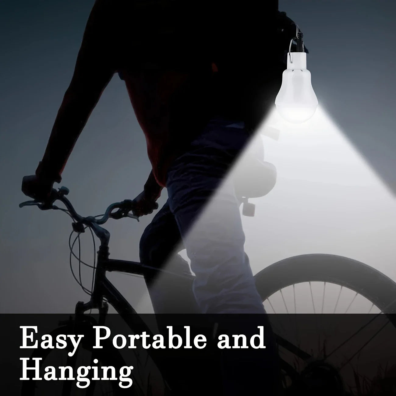 Skorter | Solar lamp with solar panel – Energy-saving LED lamp for indoor and outdoor use