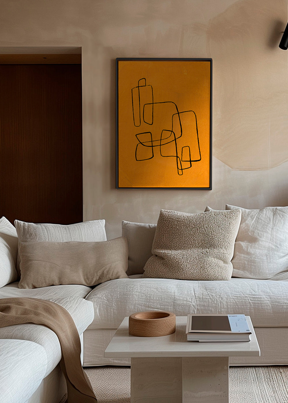 Skorter | Canvas Banana labyrinth - Ejaaz Haniff