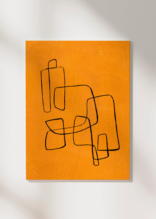 Skorter | Canvas Banana labyrinth - Ejaaz Haniff