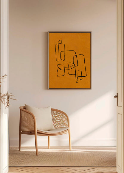 Skorter | Canvas Banana labyrinth - Ejaaz Haniff