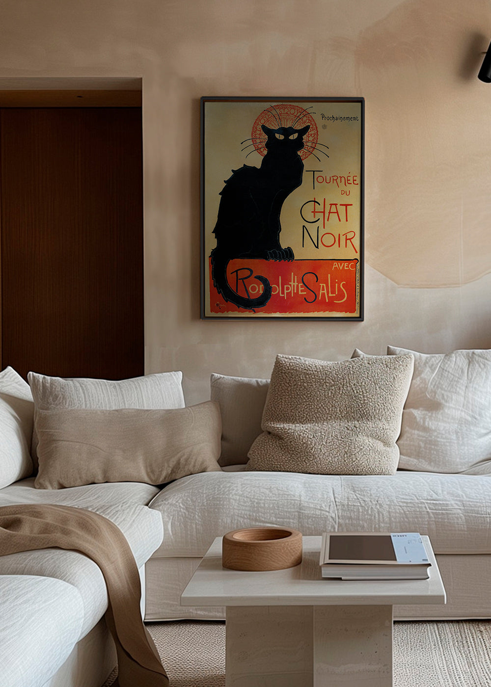 Skorter | Canvas Le Chat Noir - Théophile Alexandre Steinlen