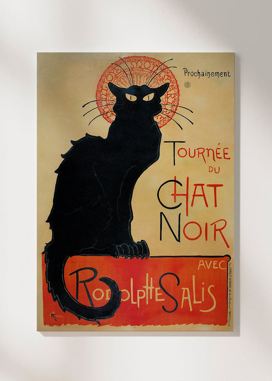 Skorter | Canvas Le Chat Noir - Théophile Alexandre Steinlen