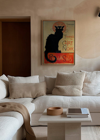 Skorter | Canvas Le Chat Noir - Théophile Alexandre Steinlen