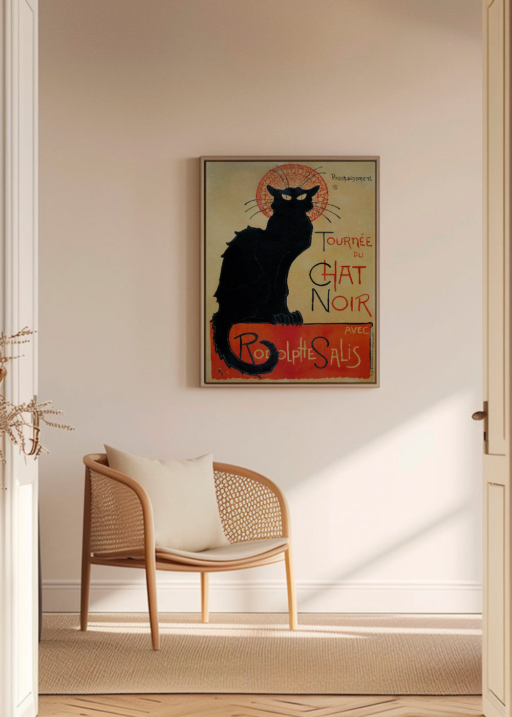 Skorter | Canvas Le Chat Noir - Théophile Alexandre Steinlen