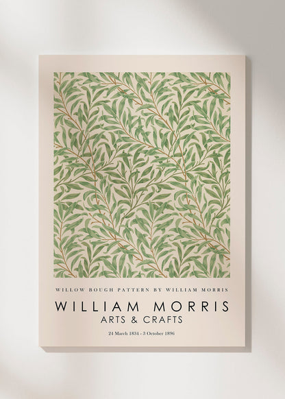 Skorter | Canvas Willow Bough pattern by William Morris Exhibition