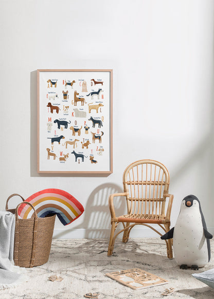 Skorter | Abecedario with dogs