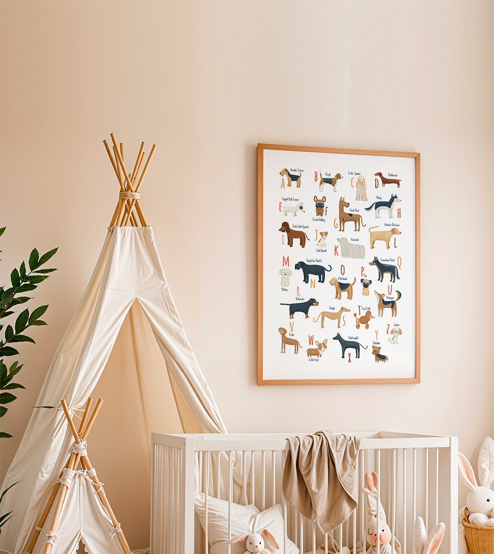 Skorter | Abecedario with dogs