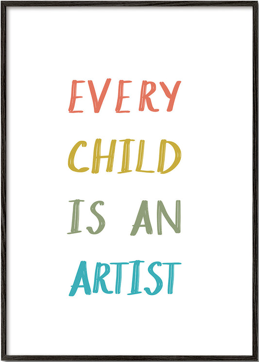 Skorter | Every child is an artist quote