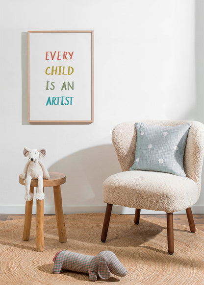 Skorter | Every child is an artist quote