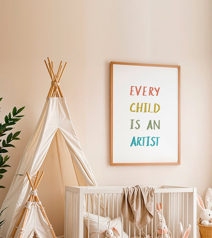 Skorter | Every child is an artist quote