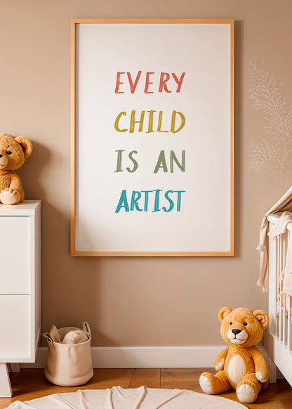Skorter | Every child is an artist quote