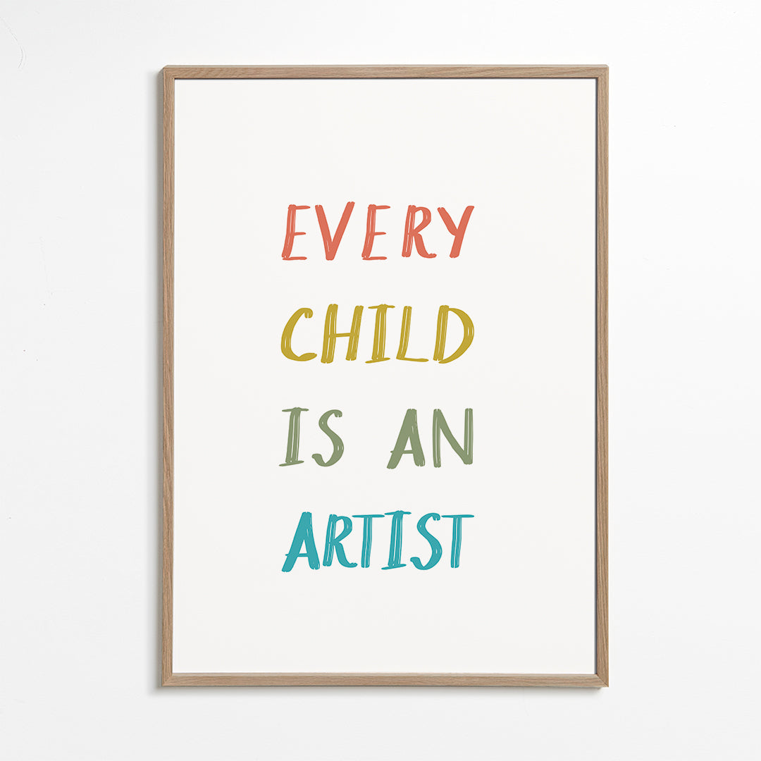Skorter | Every child is an artist quote