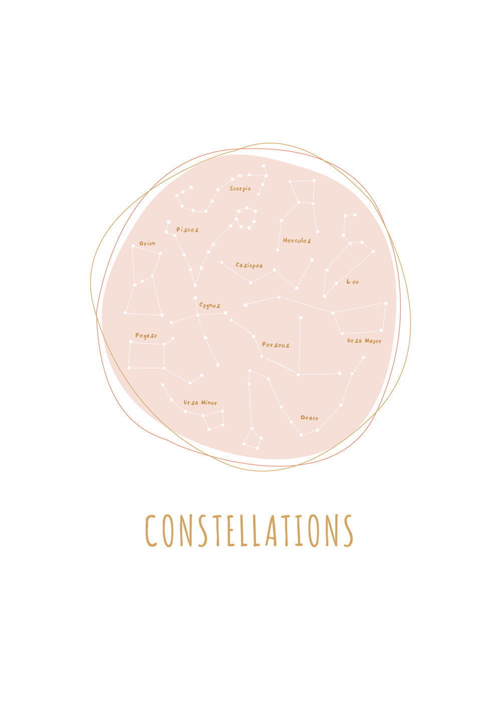 Skorter | Constellations pink