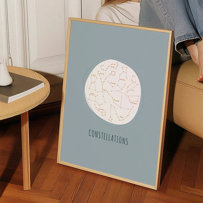 Skorter | Constellations blue background