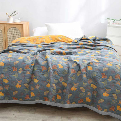 Skorter | LeafNest - Soft Cotton Bed Linen with Leaf Motif