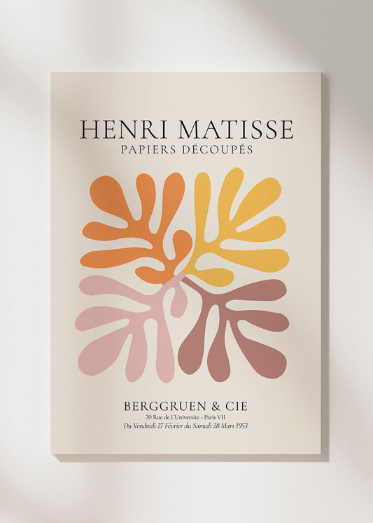 Skorter | Canvas Henri Matisse Paper cut out XIII