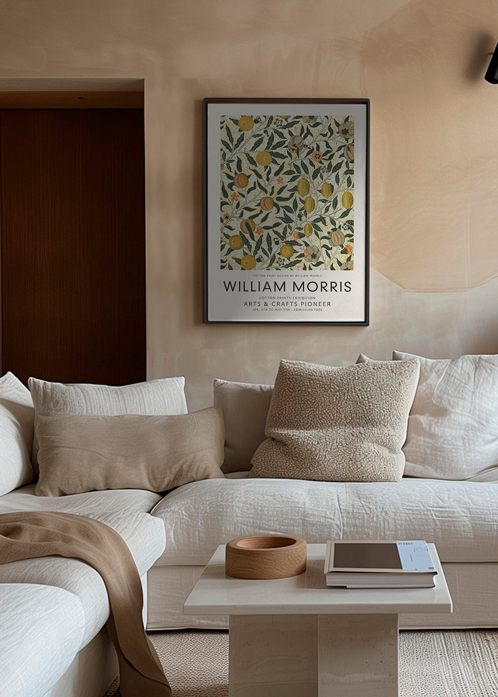 Skorter | Canvas William Morris Fire Fruits Pattern II