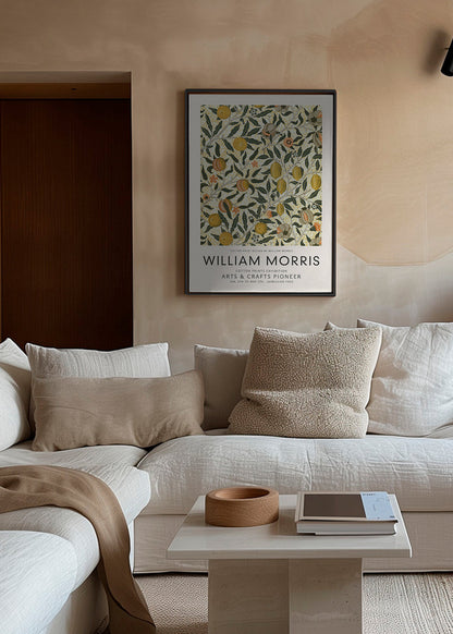 Skorter | Canvas William Morris Fire Fruits Pattern II