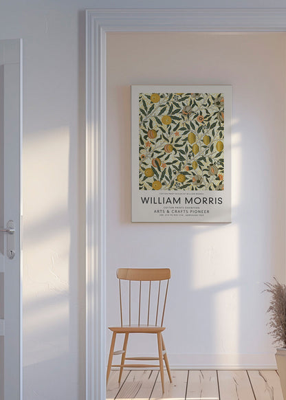 Skorter | Canvas William Morris Fire Fruits Pattern II