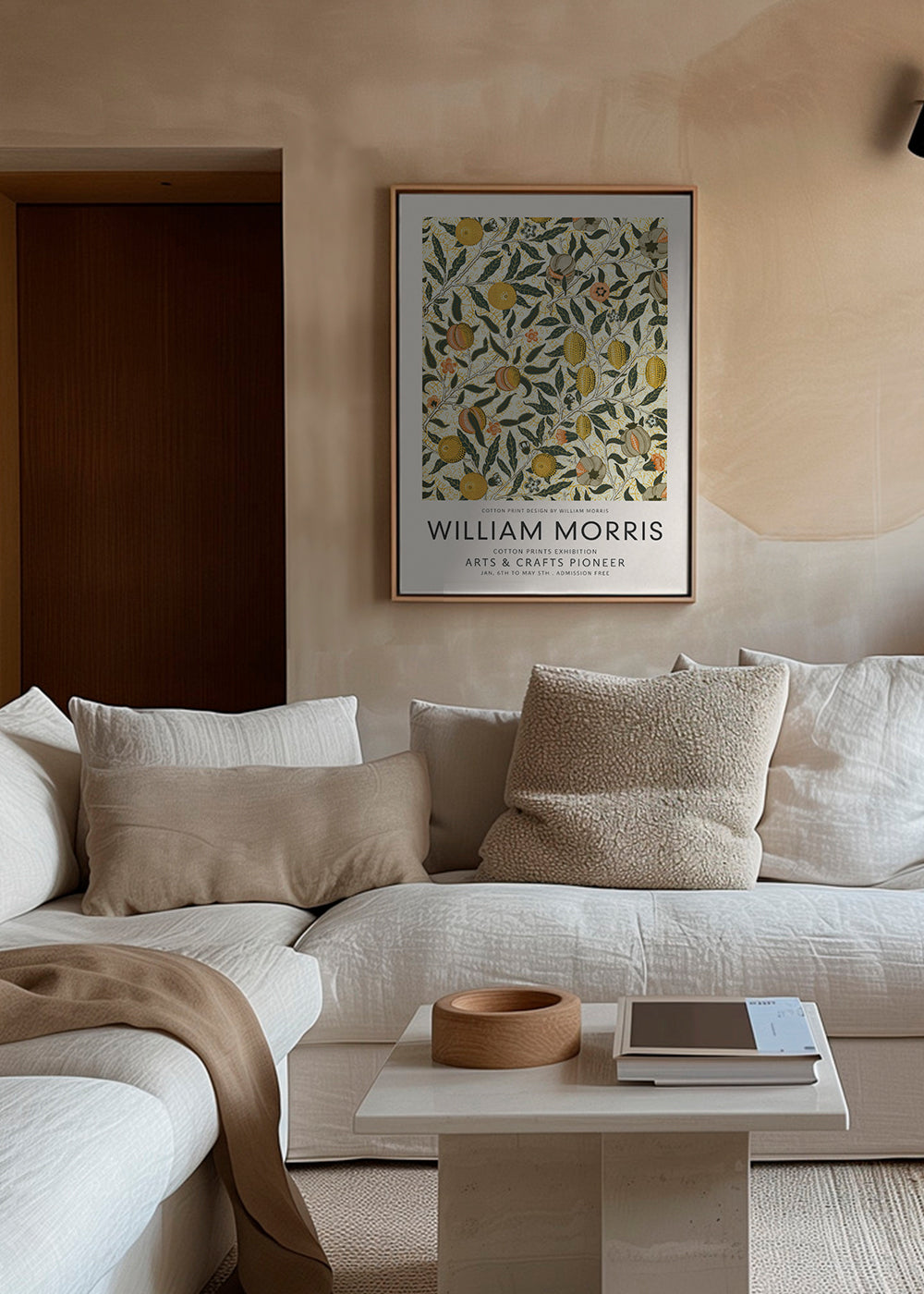 Skorter | Canvas William Morris Fire Fruits Pattern II