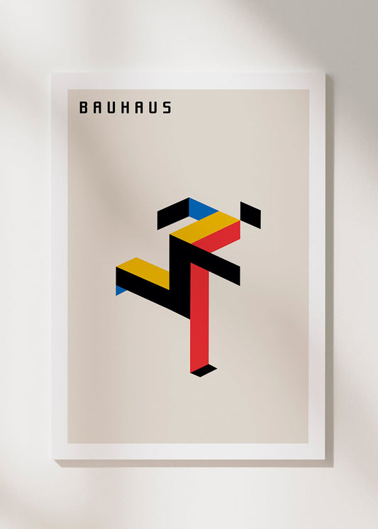 Skorter | Canvas Bauhaus Running Man